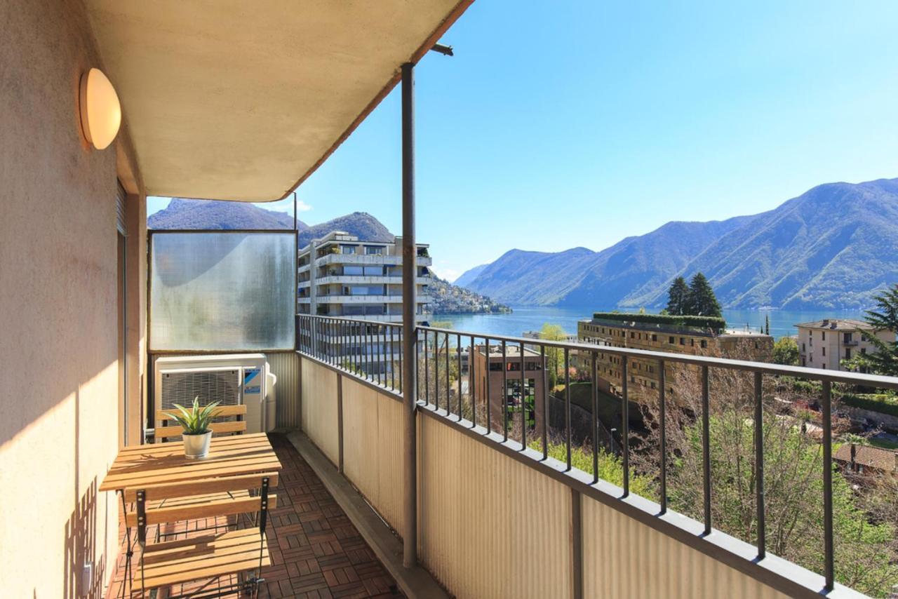 Minerva Apartments Lugano Luaran gambar