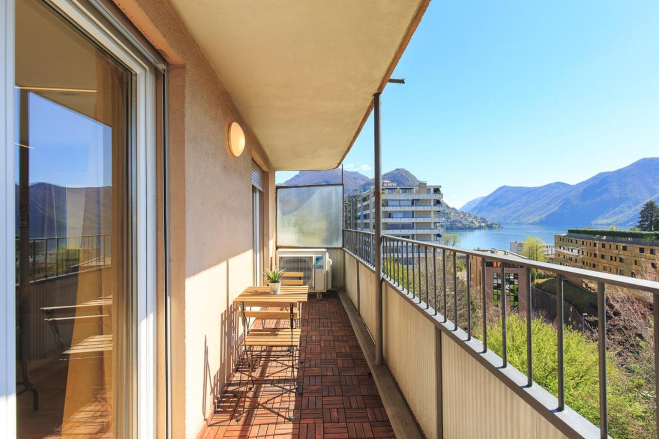 Minerva Apartments Lugano Luaran gambar