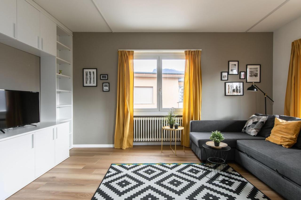 Minerva Apartments Lugano Luaran gambar