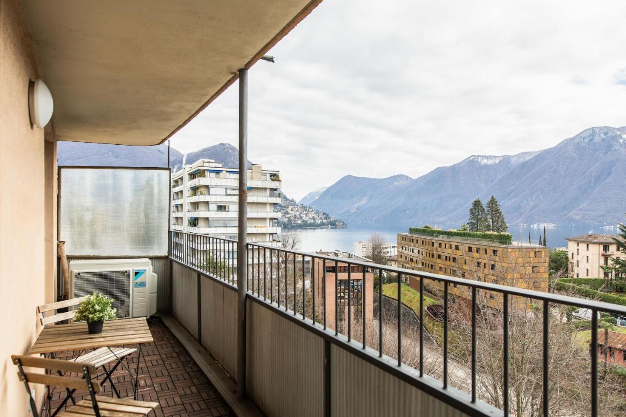 Minerva Apartments Lugano Luaran gambar