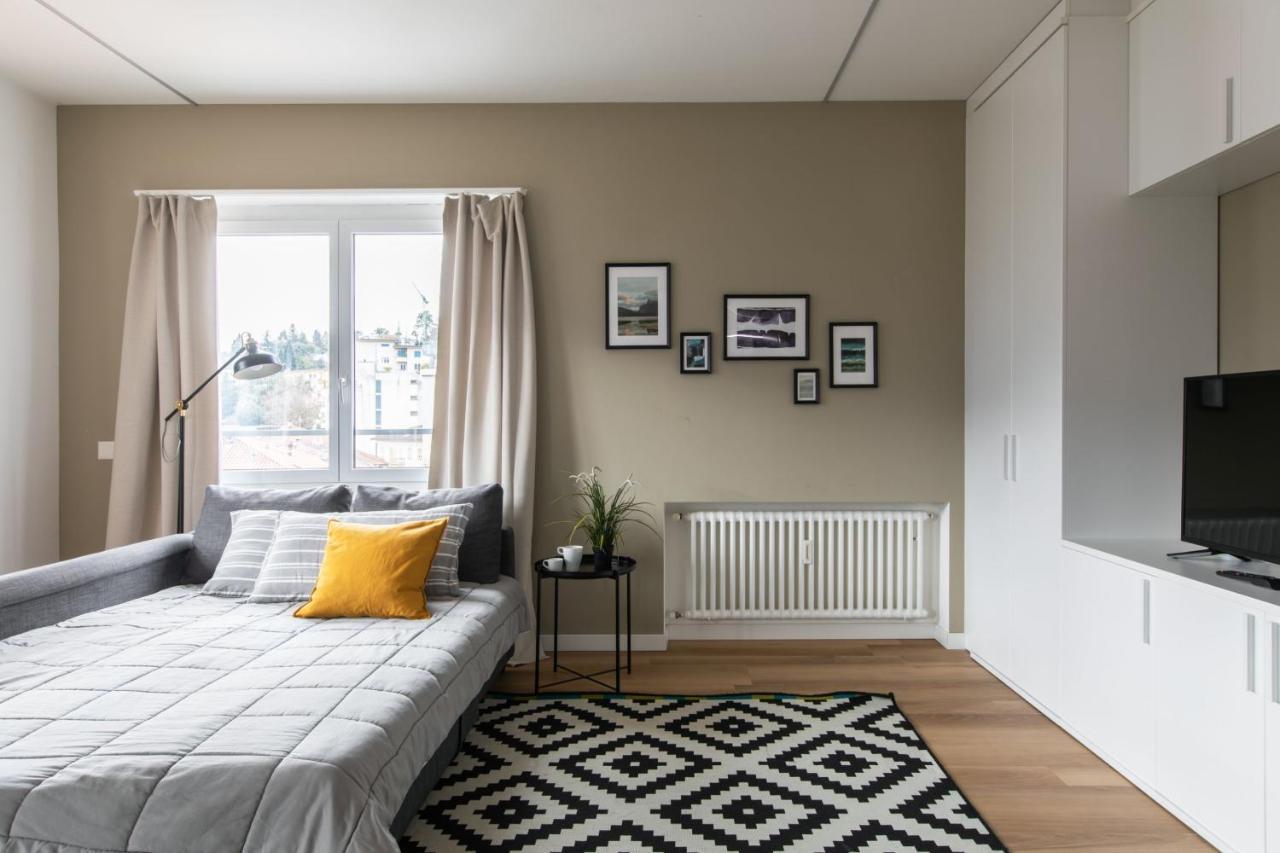 Minerva Apartments Lugano Luaran gambar