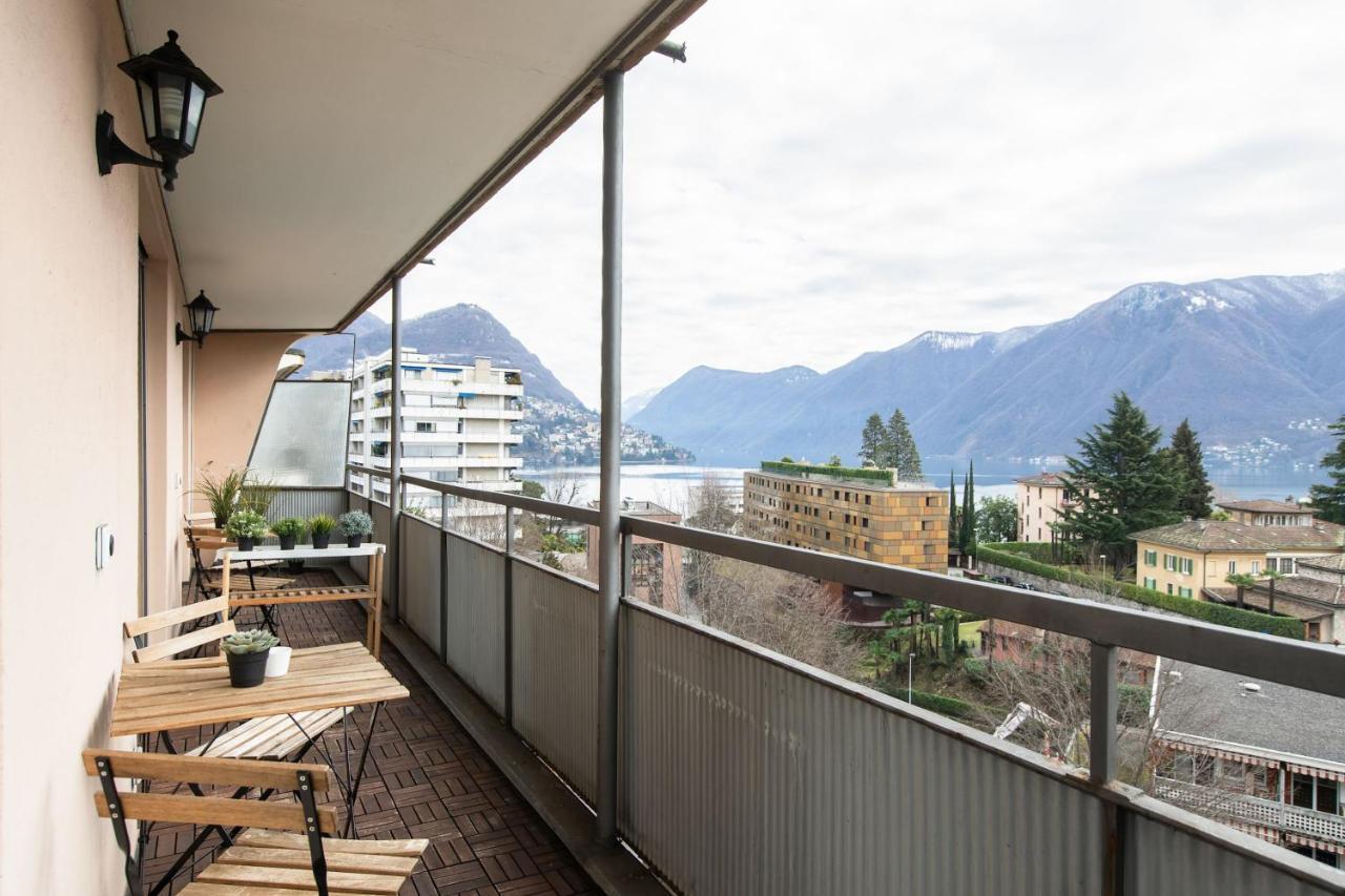 Minerva Apartments Lugano Luaran gambar