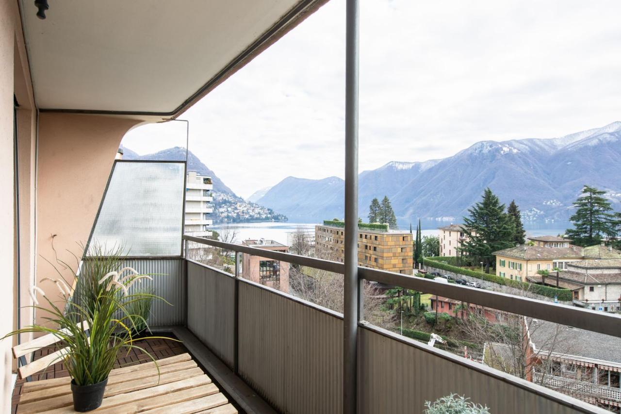 Minerva Apartments Lugano Luaran gambar