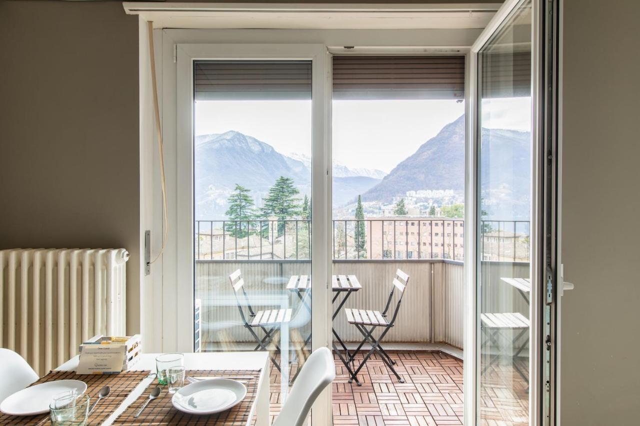 Minerva Apartments Lugano Luaran gambar