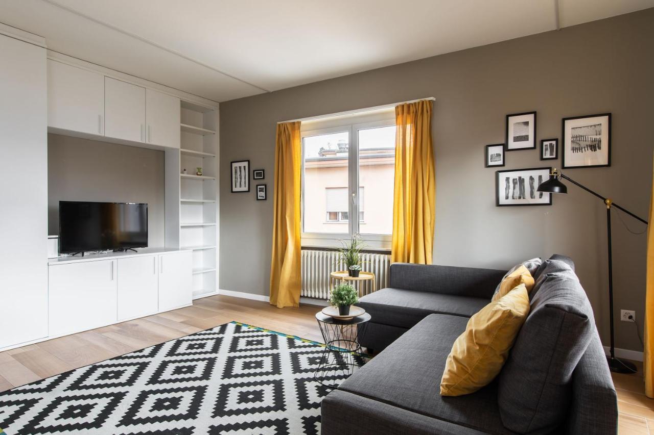 Minerva Apartments Lugano Luaran gambar