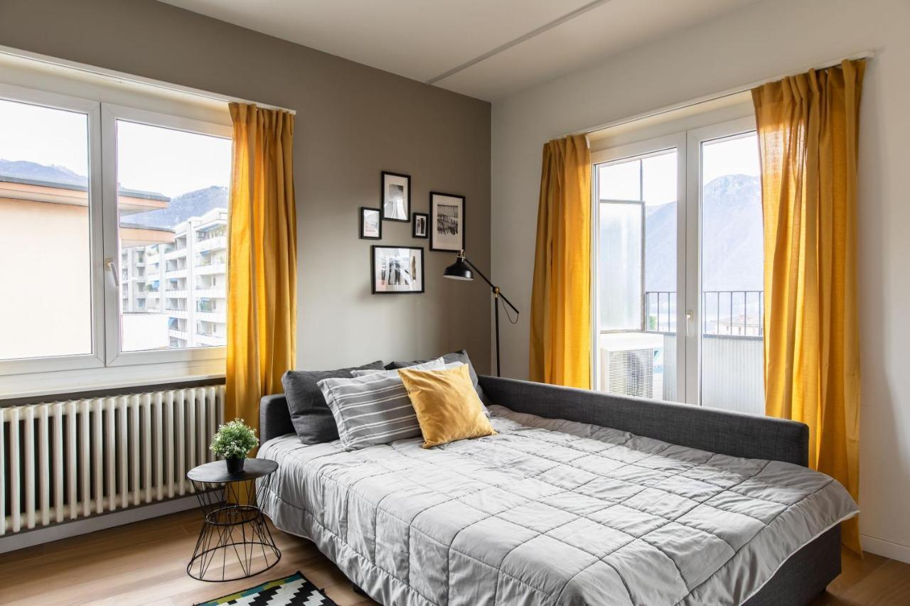 Minerva Apartments Lugano Luaran gambar