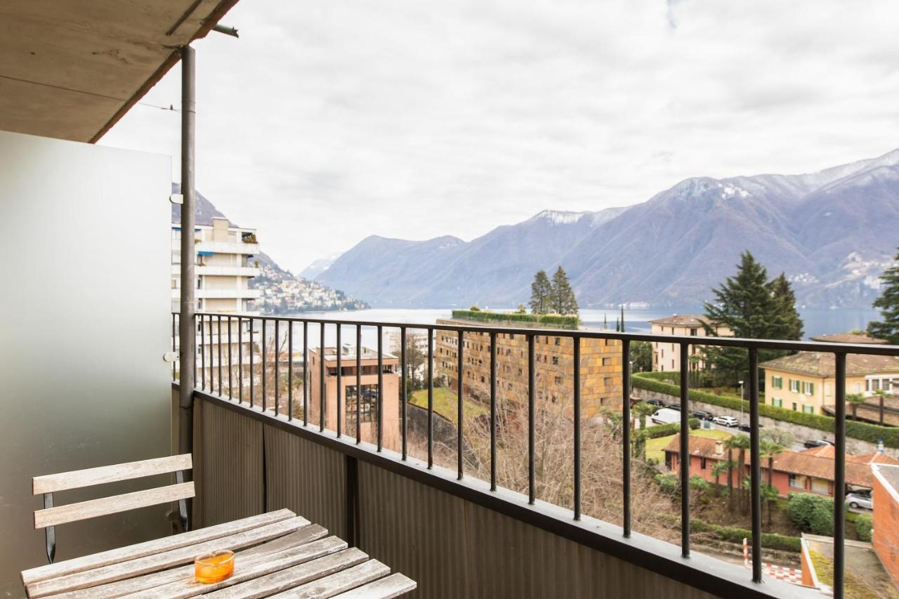 Minerva Apartments Lugano Luaran gambar