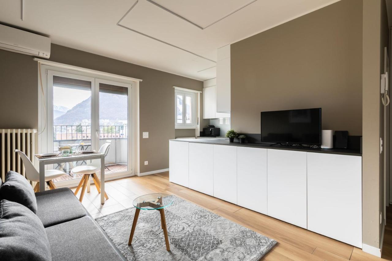 Minerva Apartments Lugano Luaran gambar