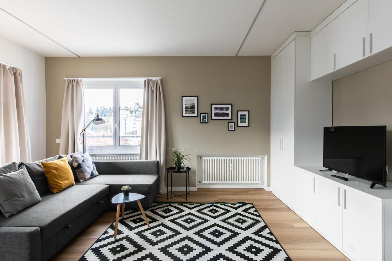 Minerva Apartments Lugano Luaran gambar