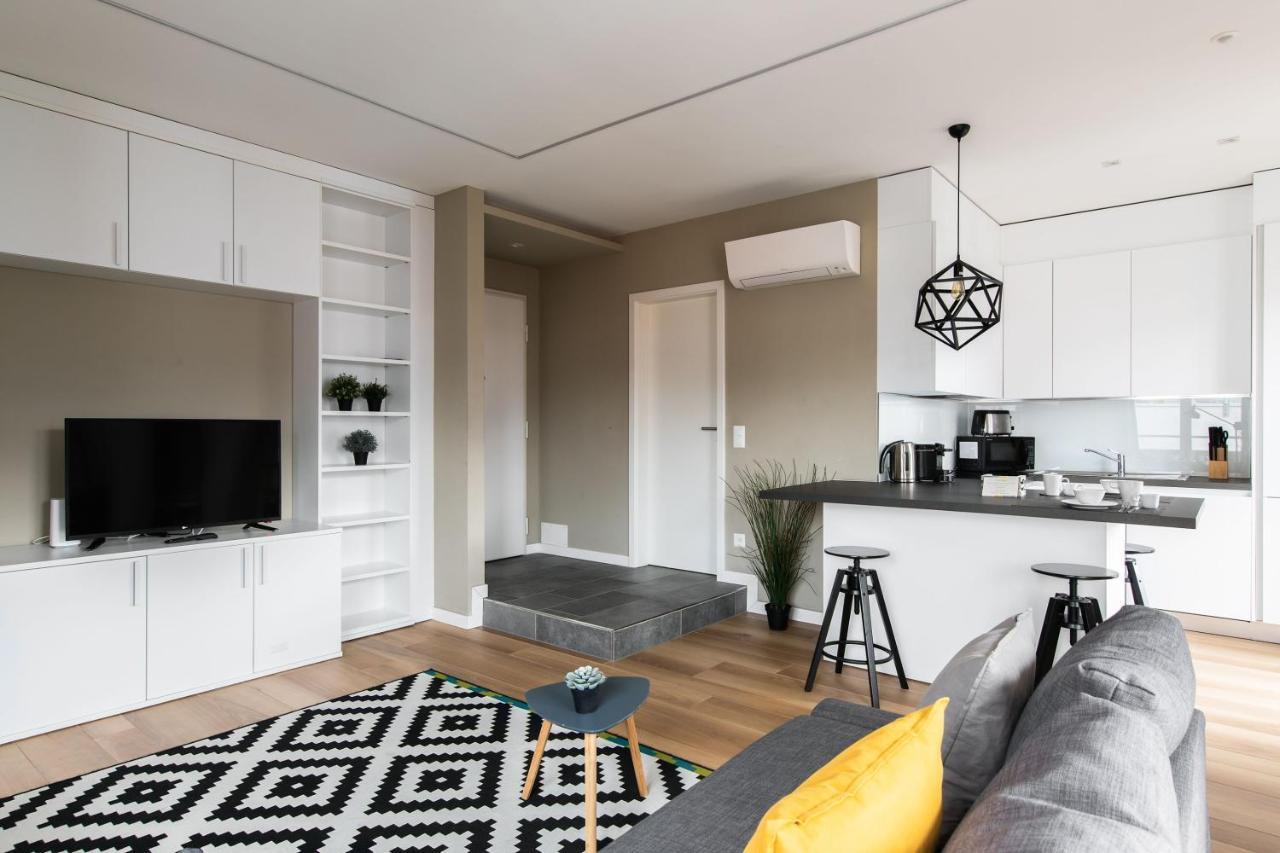 Minerva Apartments Lugano Luaran gambar