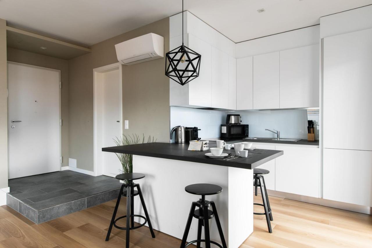 Minerva Apartments Lugano Luaran gambar