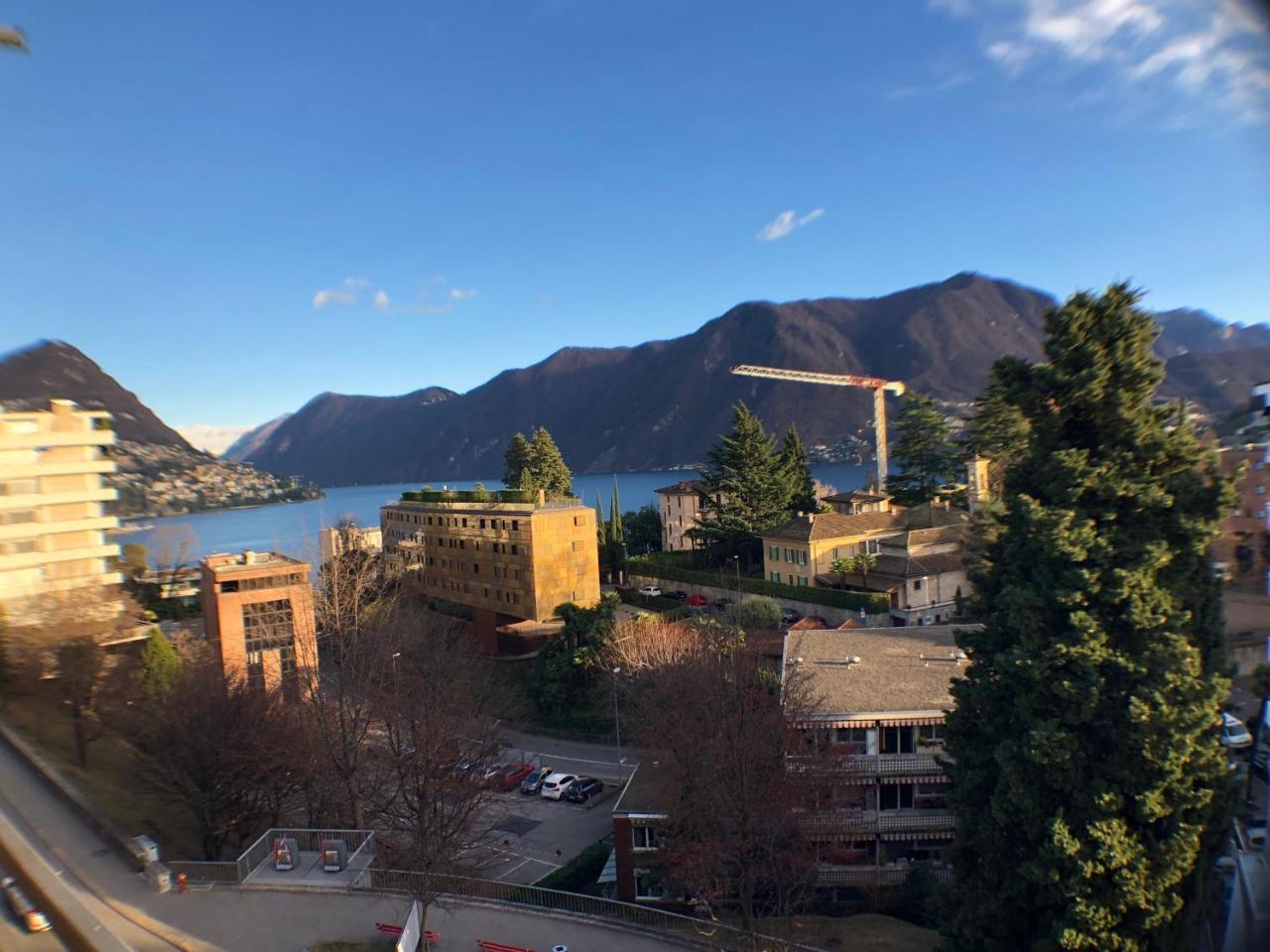 Minerva Apartments Lugano Luaran gambar
